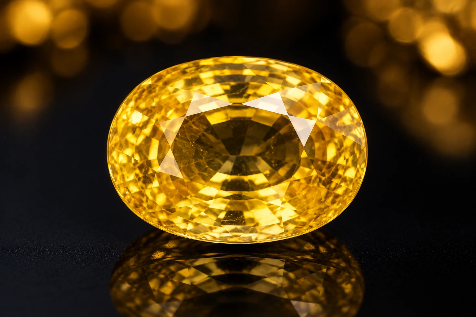 Natural Yellow Sapphire Pukhraj gemstone for Vedic Astrology