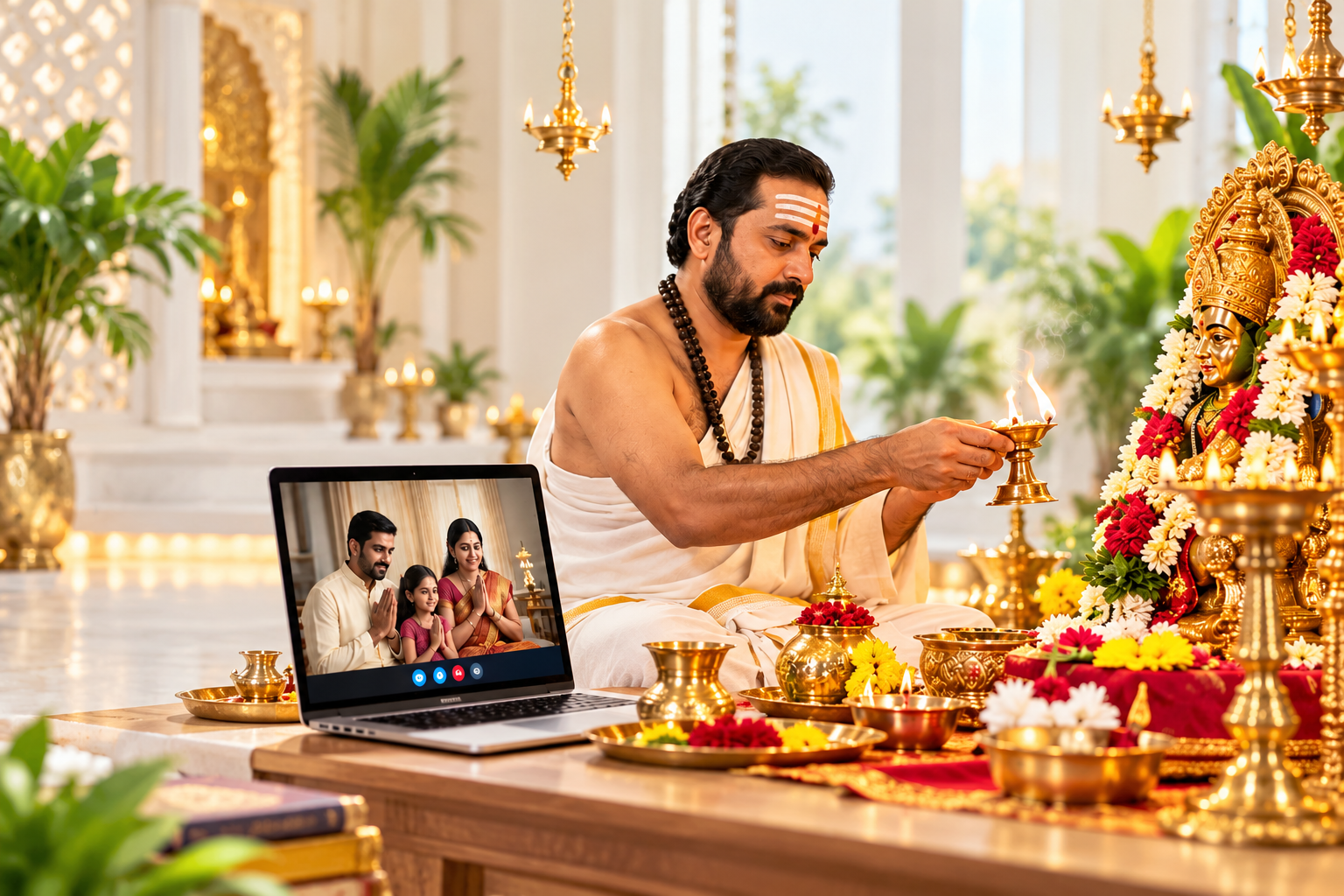 Authentic Online Vedic Puja performed by experienced Pandits