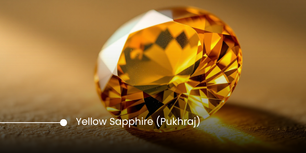 Certified 5.25 Ratti Pukhraj (Yellow Sapphire)
